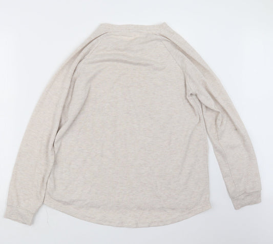 Primark Womens Beige Pullover Jumper Size 10