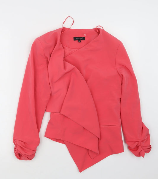Womens UK Size 12 New Look Pink Jacket