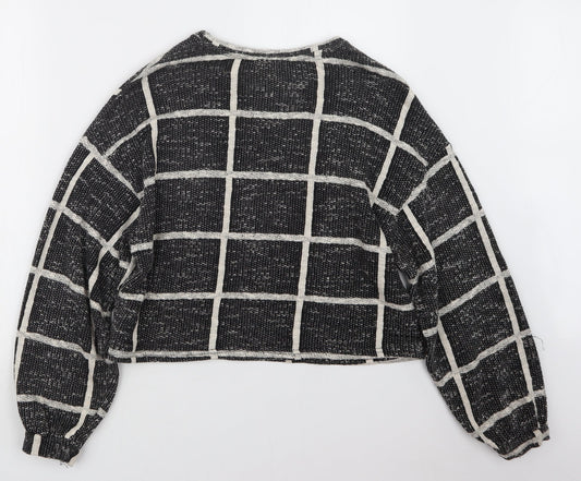 Womens UK Size M New Look Black Pullover Jumper