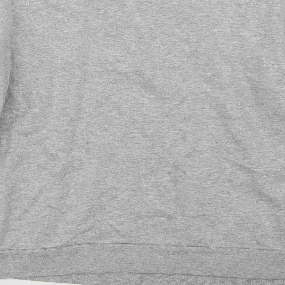 Womens UK Size 10 Topshop Grey Pullover Jumper