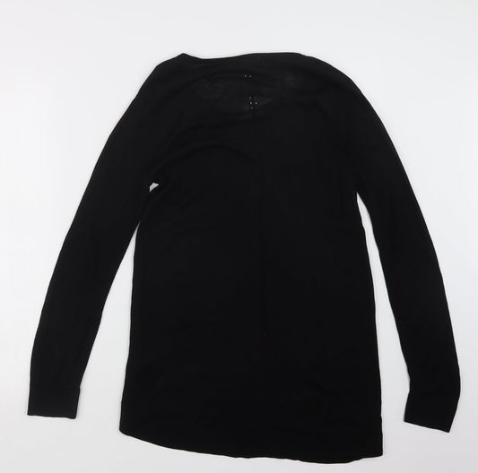 Womens UK Size XS H&M Black Pullover Jumper