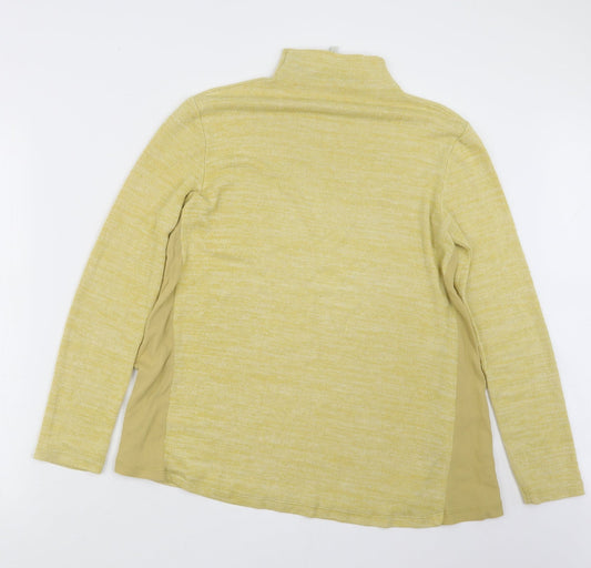 Womens UK Size 8 NEXT Yellow Pullover Jumper