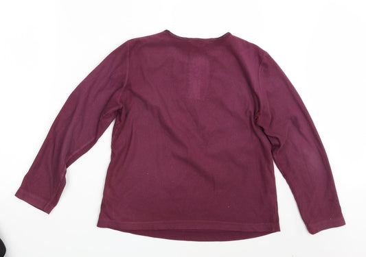 Hawkshead Womens Purple Pullover Jumper Size 10