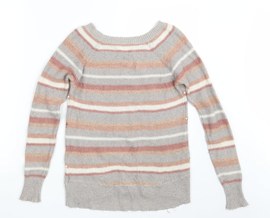 Womens UK Size 6 NEXT Pink Pullover Jumper