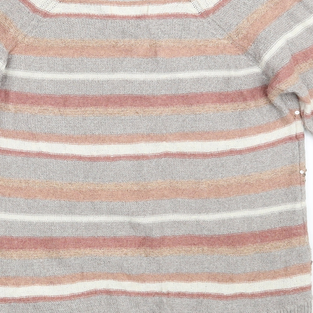 Womens UK Size 6 NEXT Pink Pullover Jumper