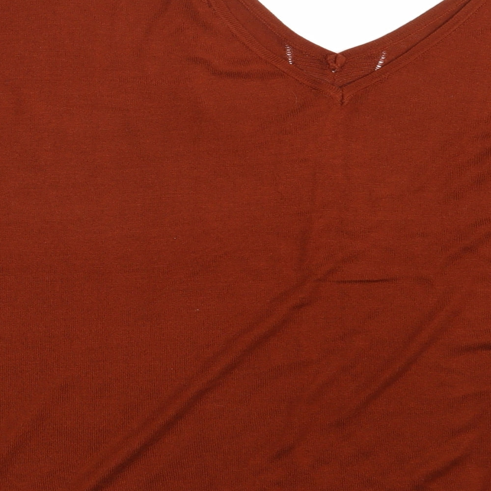 George Womens Brown Pullover Jumper Size 18