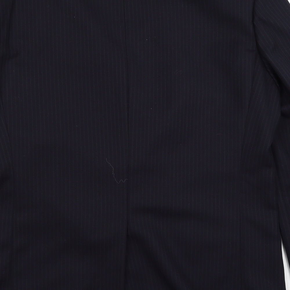 Mens UK Size L Burton Regular Blue Suit Jacket
