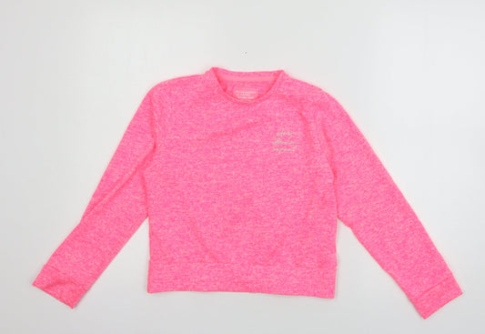 Primark Girls Pink Jersey Pullover Sweatshirt Size 10-11 Years - Sleep dream repeat