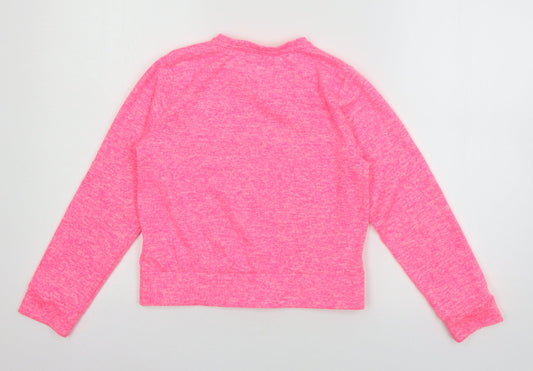 Primark Girls Pink Jersey Pullover Sweatshirt Size 10-11 Years - Sleep dream repeat