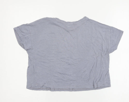 New Look Girls Blue Jersey Basic T-Shirt Size 12-13 Years - San Francisco