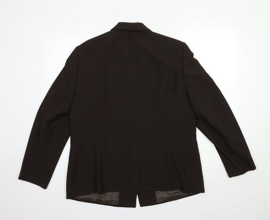 Gerry Weber Womens Brown   Jacket Blazer Size 18