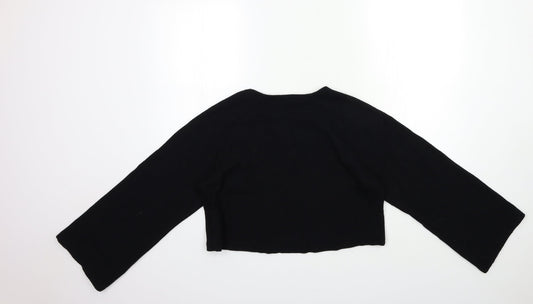 Womens UK Size 6 Marks and Spencer Black Basic Blouse