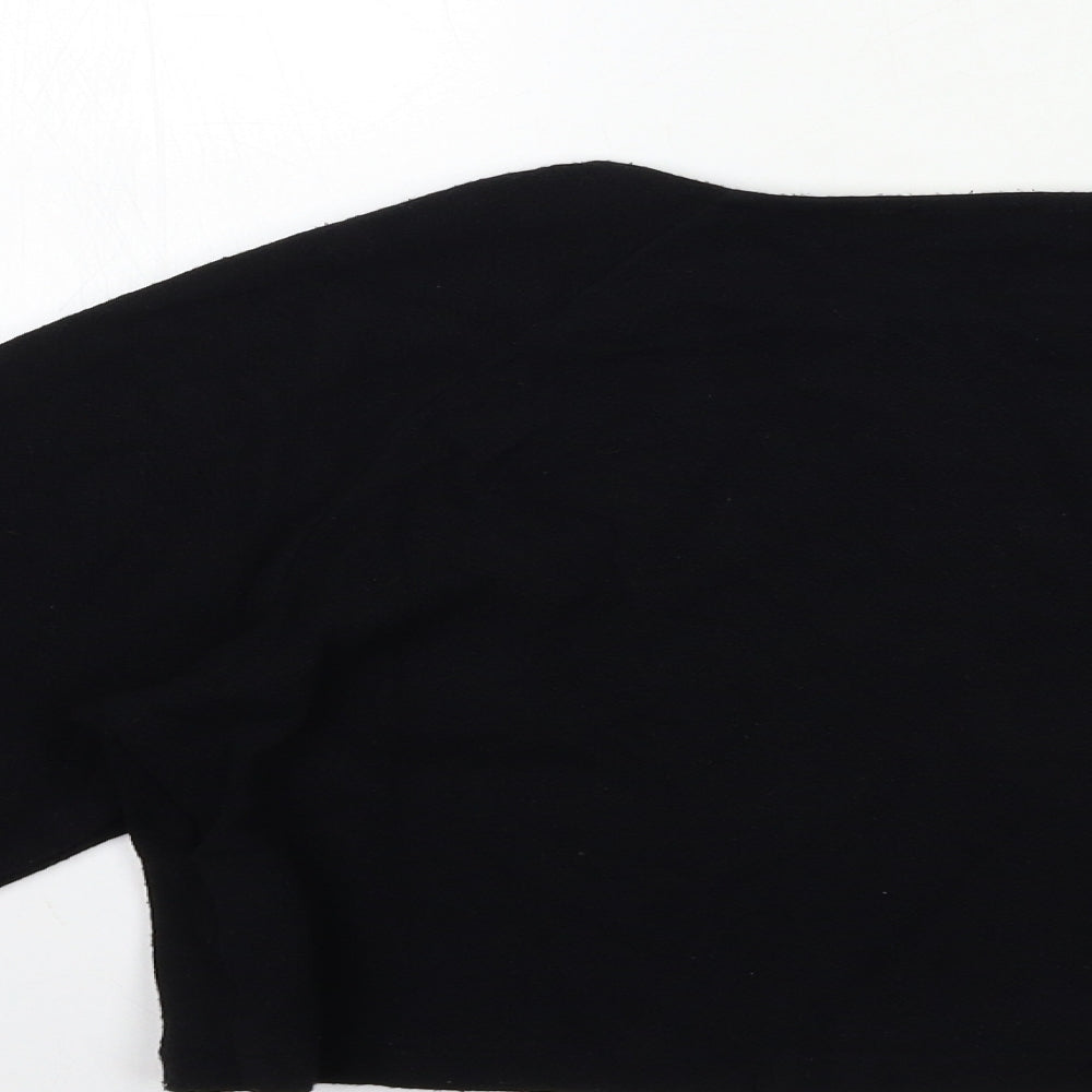 Womens UK Size 6 Marks and Spencer Black Basic Blouse