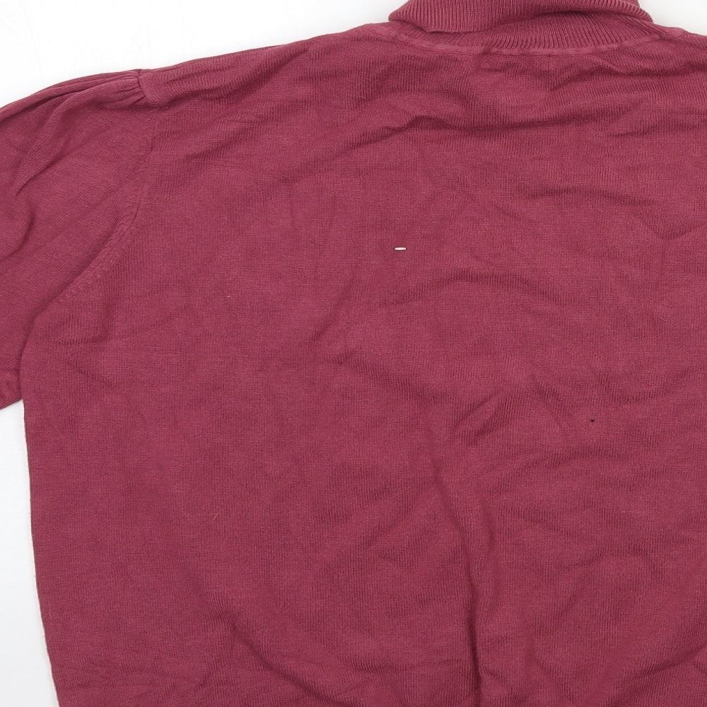 Womens UK Size 20 Papaya Purple Pullover Jumper