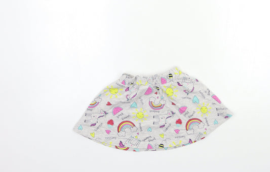 George Baby Grey Mini Skirt Size 12-18 Months