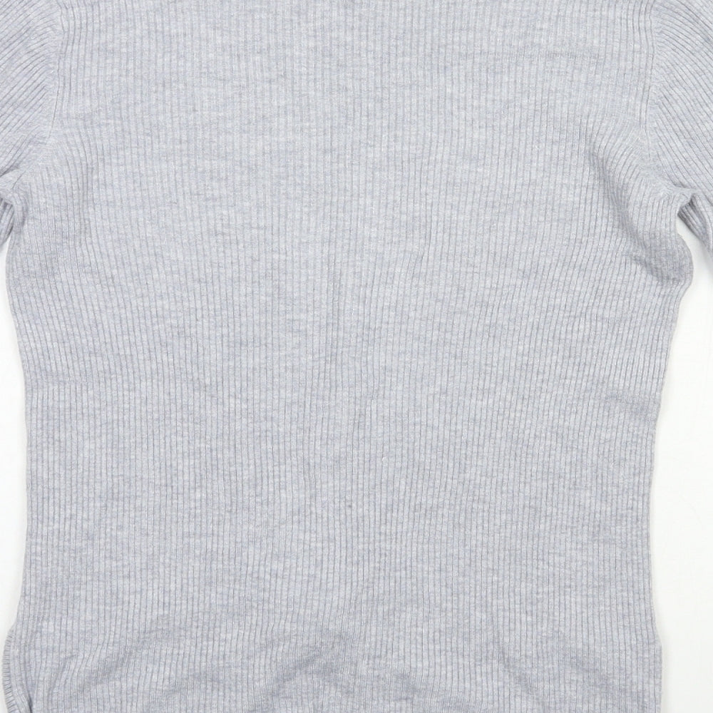 Womens UK Size 10 Very Grey Pullover Jumper