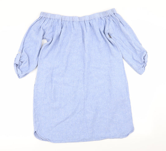 Asda George Womens Blue   Fit & Flare  Size 10