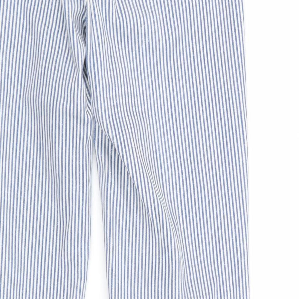 Madewell Womens Multicoloured Striped  Skinny Jeans Size 24 in L29 in