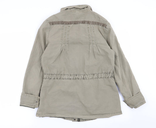 F&F Womens Green Jacket Coat Size 10