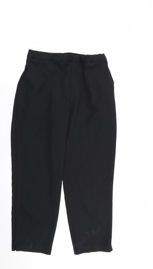 Womens UK Size 14 Autonomy Regular Fit Black Trousers