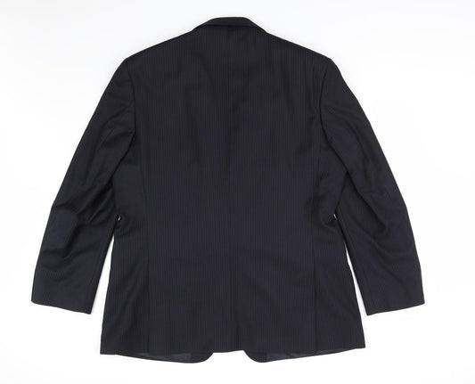 Mens UK Size 46 Burton Regular Black Suit Jacket