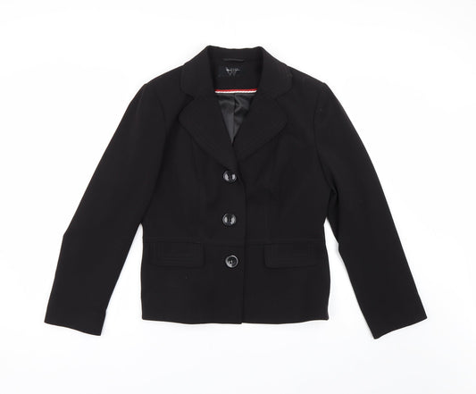 Womens UK Size 12 BHS Regular Black Suit Jacket