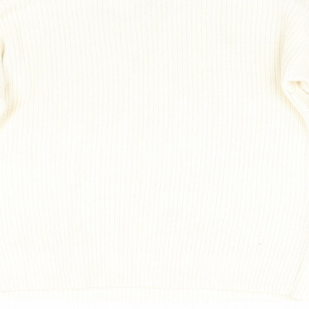 Womens UK Size 14 New Look Ivory Pullover Jumper