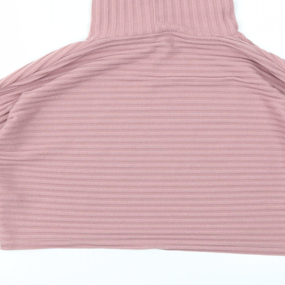 Womens UK Size S New Look Pink Pullover Jumper