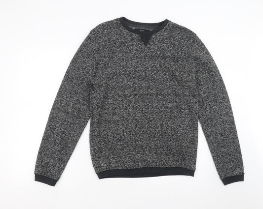 Additional front view of ACW men’s grey pullover sweatshirt, size M