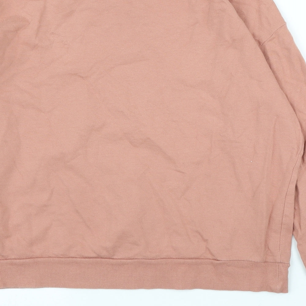 Womens UK Size XS H&M Pink Pullover Jumper