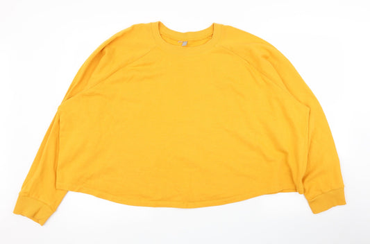 Womens UK Size 12 ASOS Yellow Pullover Jumper