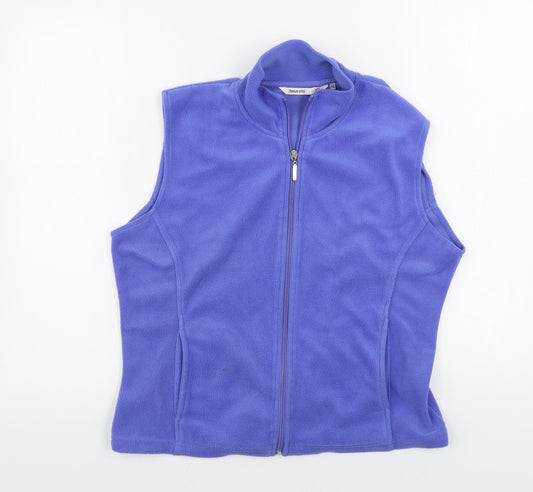 Womens UK Size M Amoretti Blue Gilet
