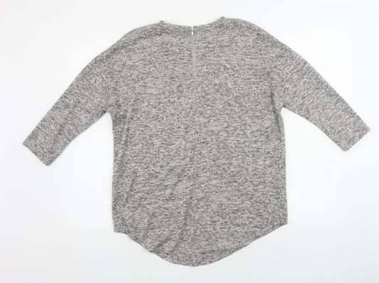 Primark Womens Grey Pullover Jumper Size XS