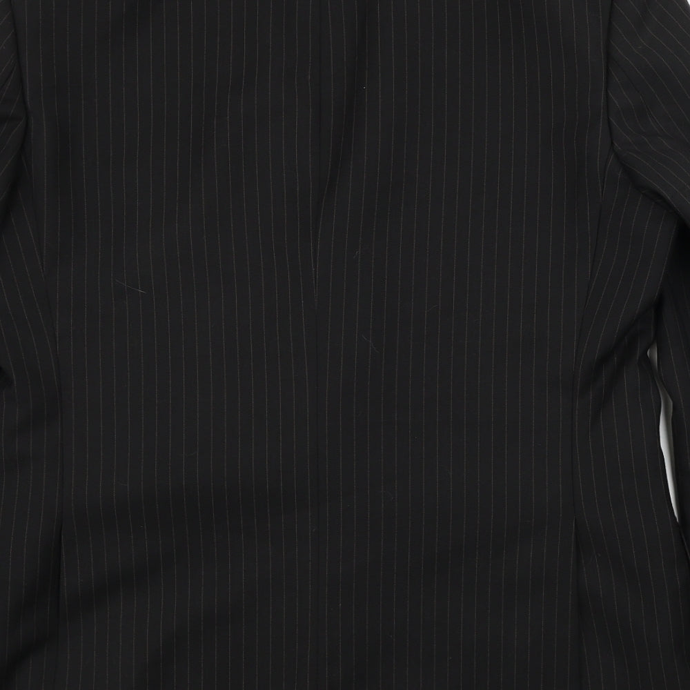 Mens UK Size 38 Burton Regular Black Suit Jacket