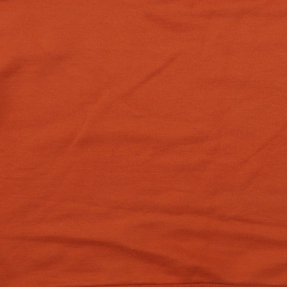 Womens UK Size 10 New Look Orange Pullover Jumper
