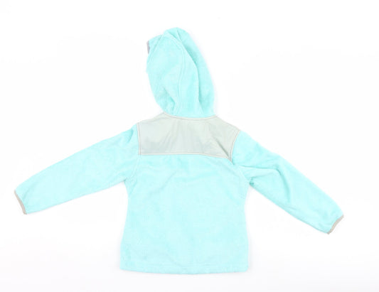 Free Country Girls Blue Full Zip Jumper Size XS