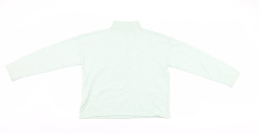 Womens UK Size 10 Missguided Green Pullover Jumper