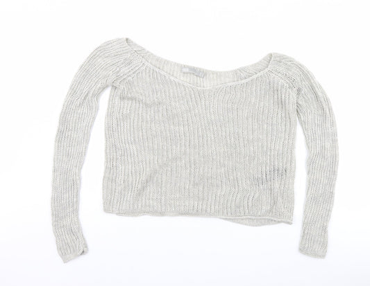 Womens UK Size 10 ASOS Beige Pullover Jumper