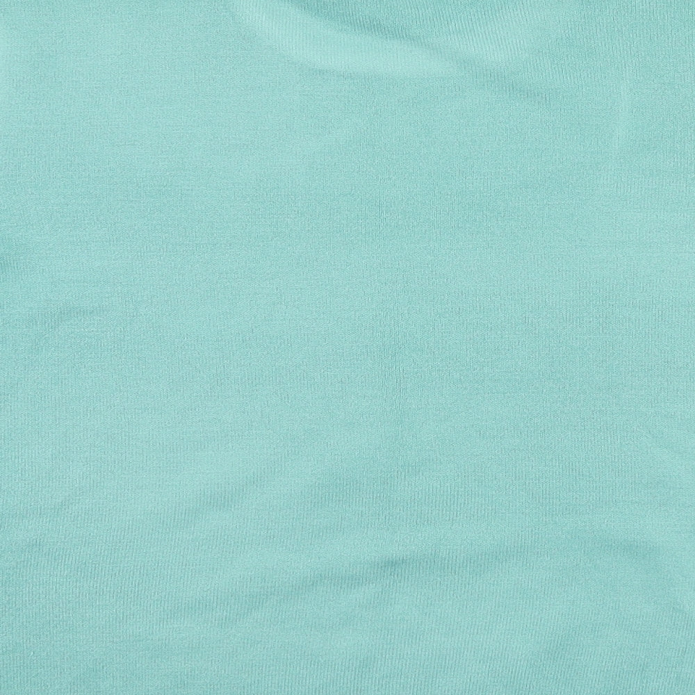 Womens UK Size 16 Pure and Natural Green Pullover Jumper