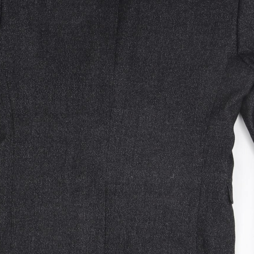 Primark Womens Grey Jacket Suit Jacket Size S