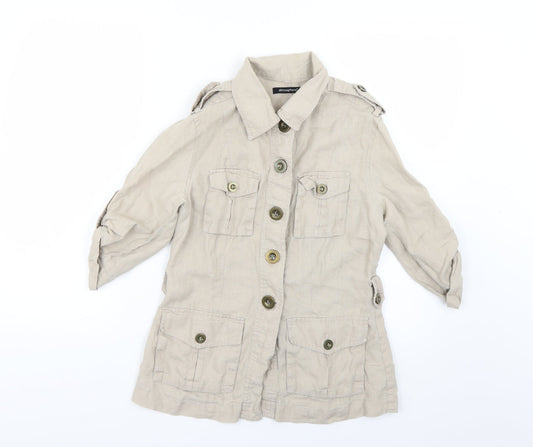 Womens UK Size 10 Atmosphere Beige Jacket