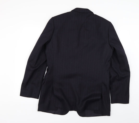 Mens UK Size 34 Preworn Regular Blue Suit Jacket
