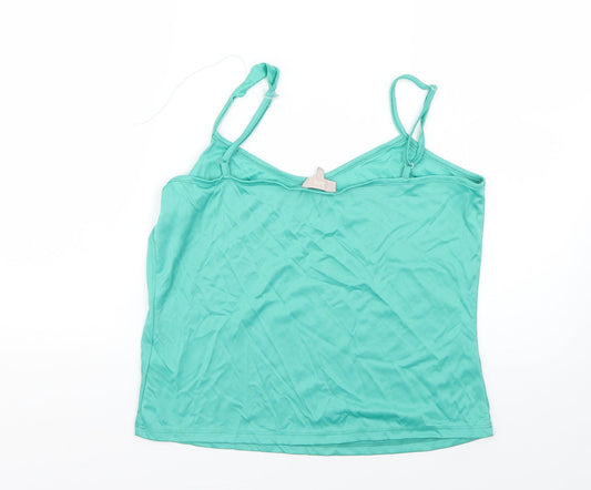 Womens UK Size 16 Matalan Green Basic Blouse