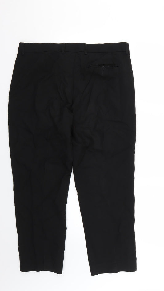 the collection Mens Black Trousers Size 36 L24 in