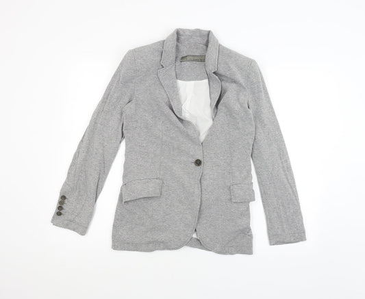 Womens UK Size S Zara Grey Jacket