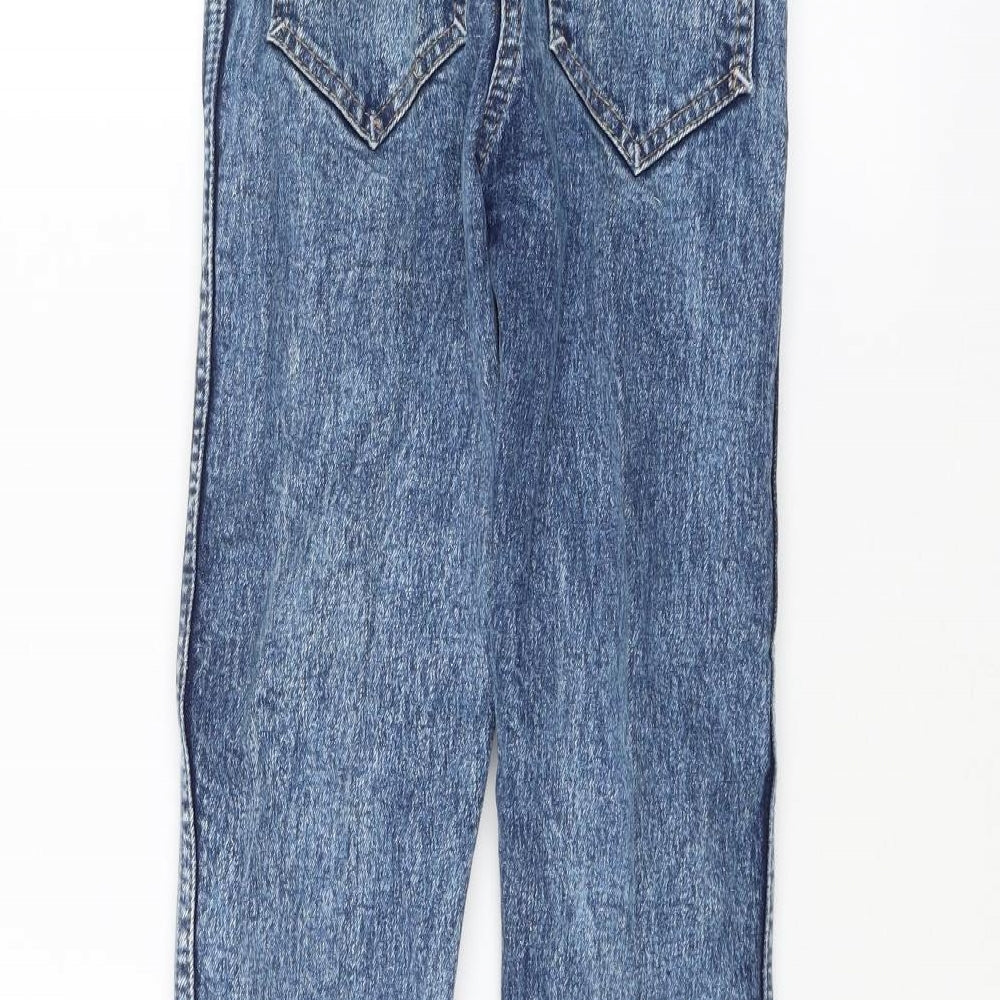Womens UK Size 24 in Preworn Regular Fit Skinny Blue Jeans
