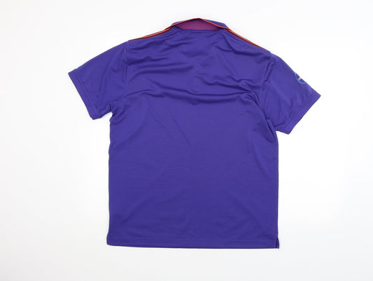 IJP Design Mens Blue Polo Size M