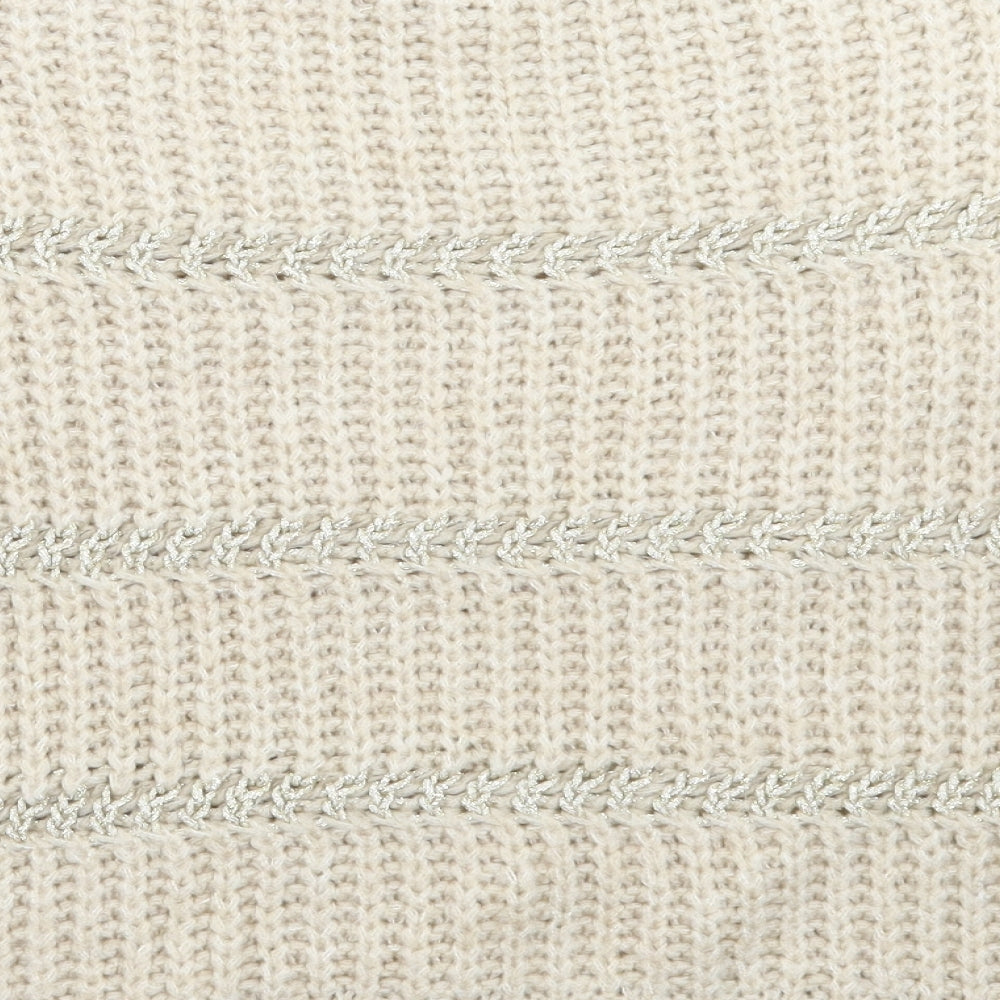 Womens UK Size M NEXT Beige Pullover Jumper