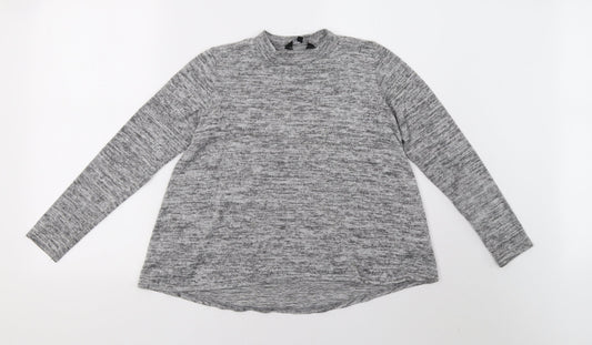 newlook Girls Grey Pullover Sweatshirt Size 13 Years