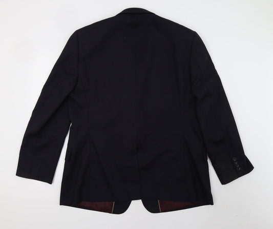 George Mens Blue Jacket Blazer Size 46